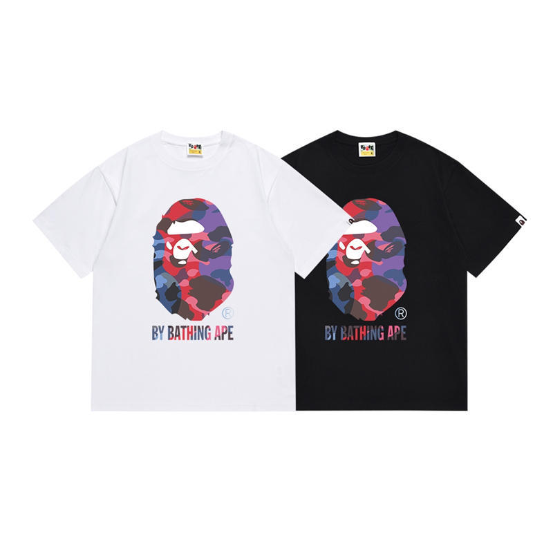 BAPE Color Camo Crazy By Bathing Ape Tee