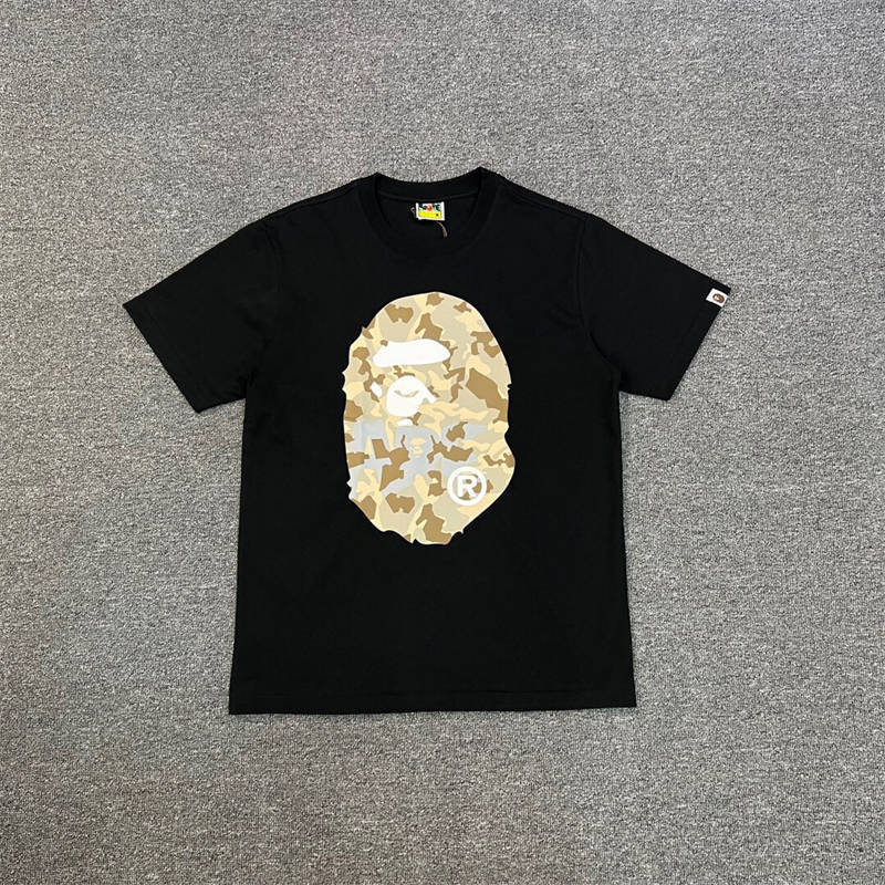 BAPE Sand Camo Big Ape Head Tee