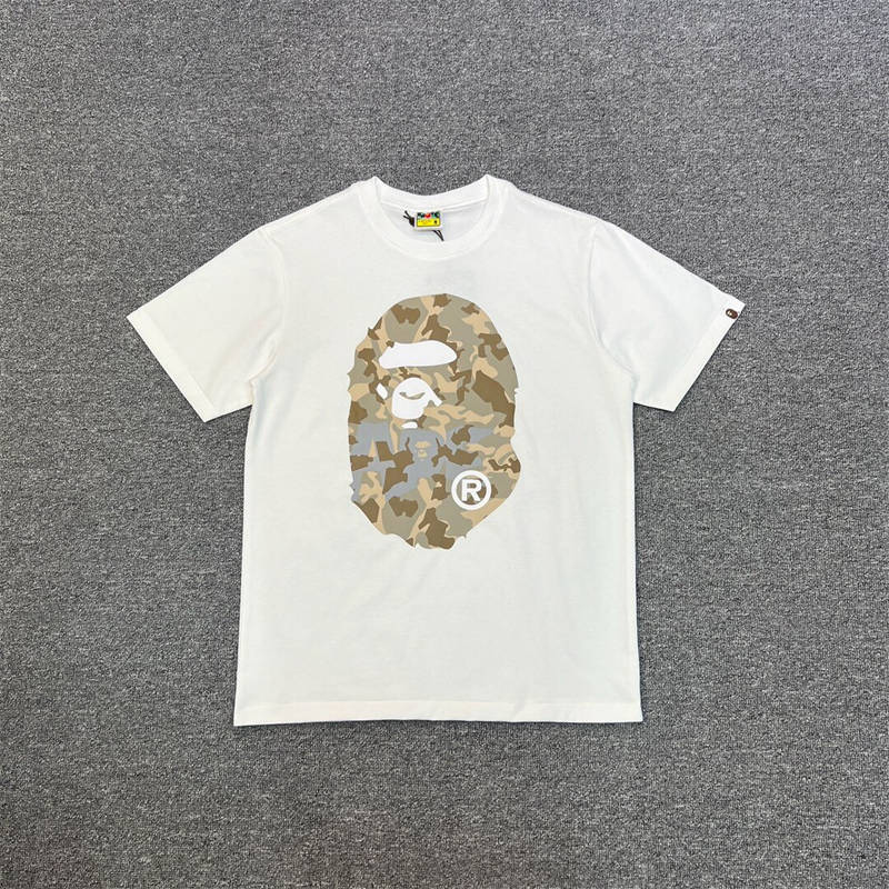BAPE Sand Camo Big Ape Head Tee