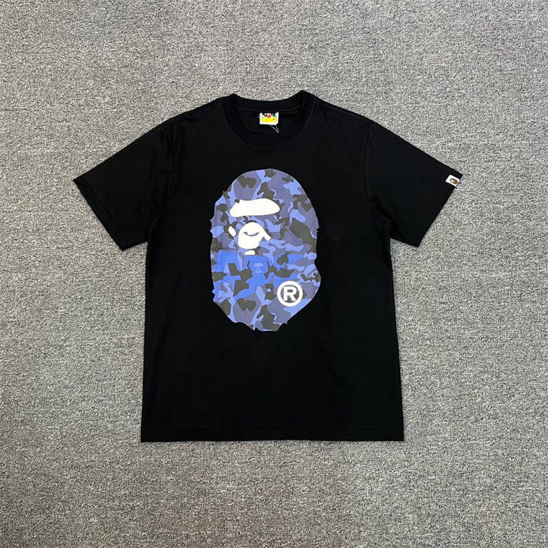 BAPE Sand Camo Big Ape Head Tee