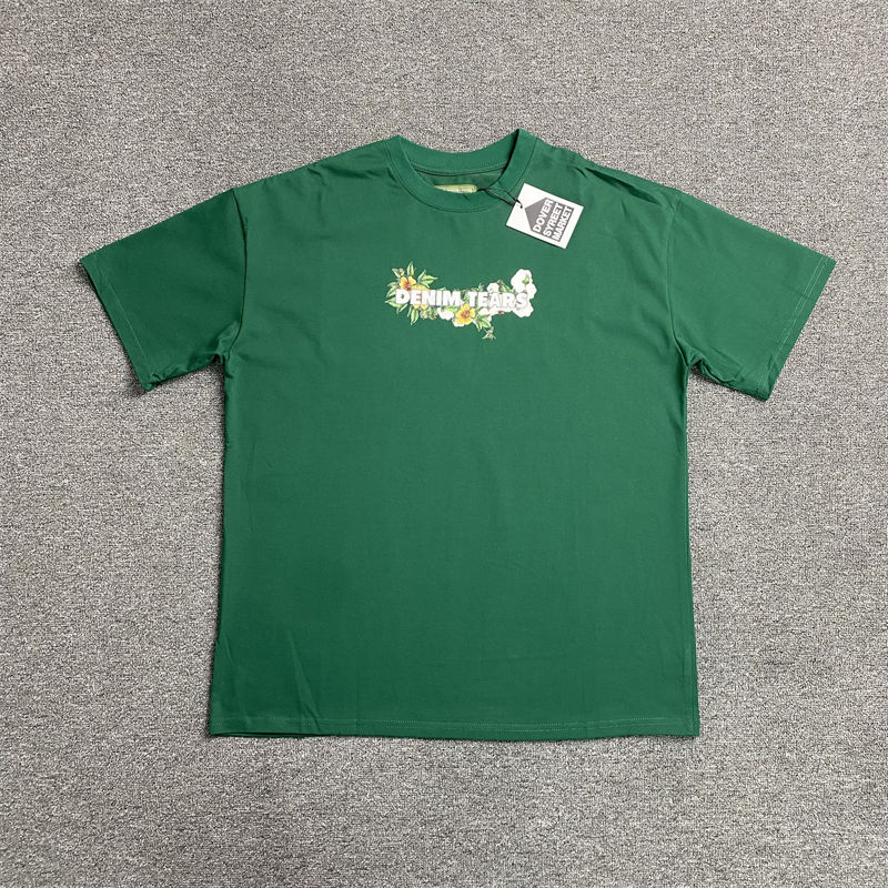 Denim Tears Floral Logo Tee