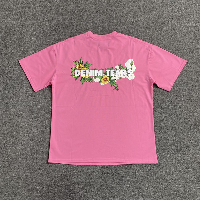 Denim Tears Floral Logo Tee