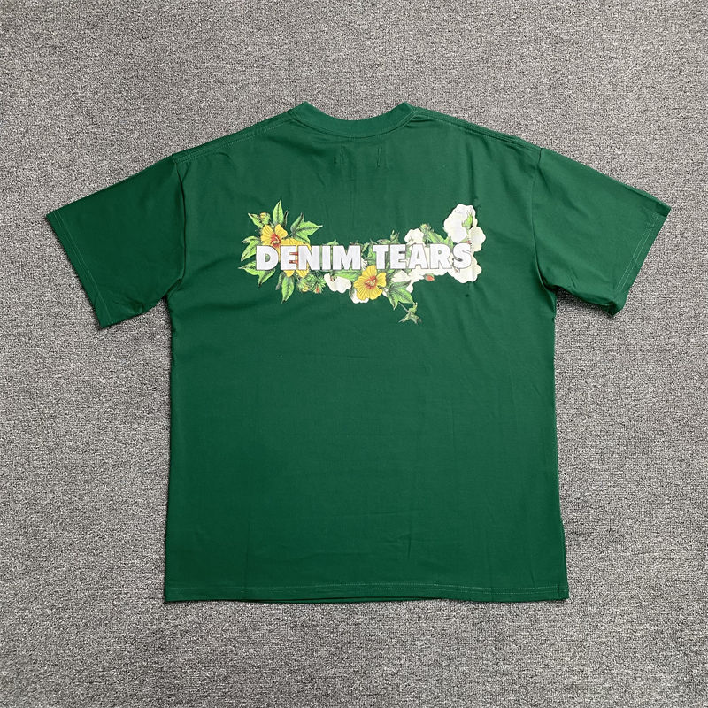 Denim Tears Floral Logo Tee
