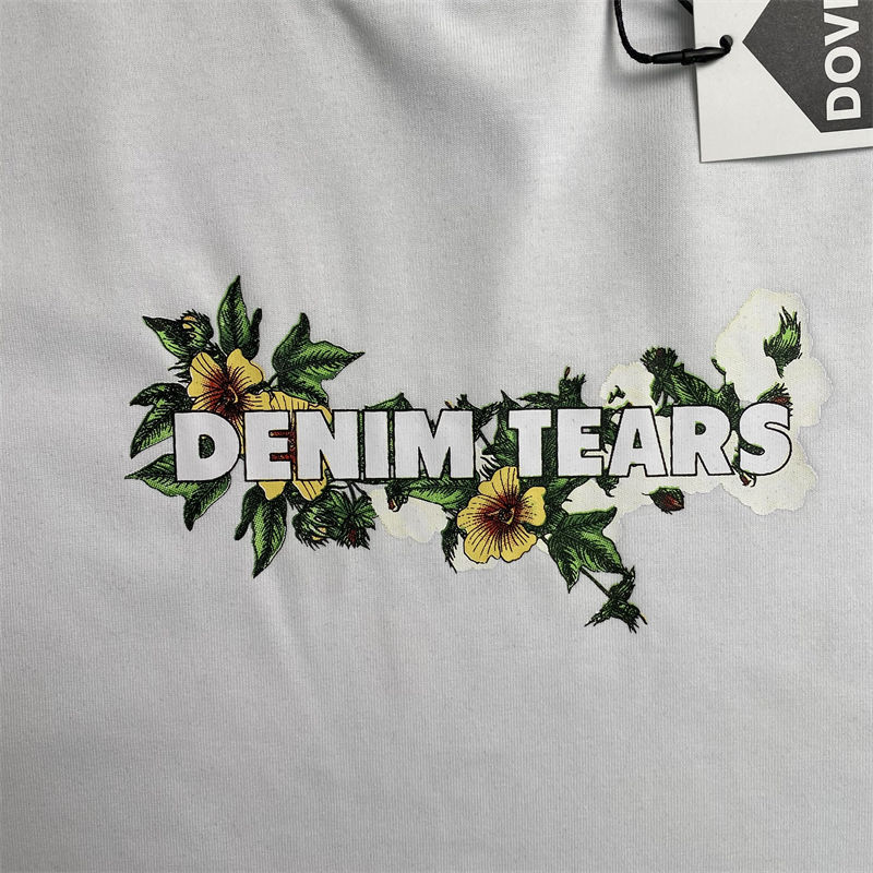 Denim Tears Floral Logo Tee
