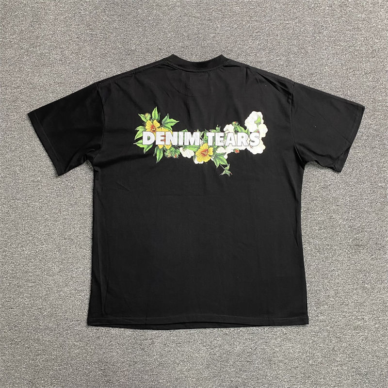 Denim Tears Floral Logo Tee