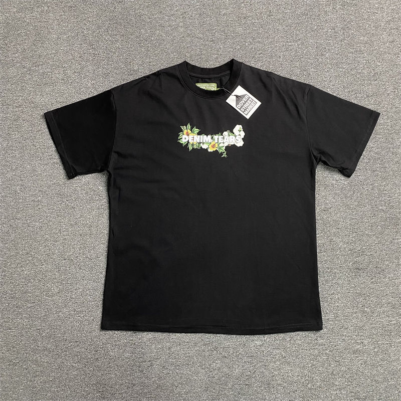 Denim Tears Floral Logo Tee