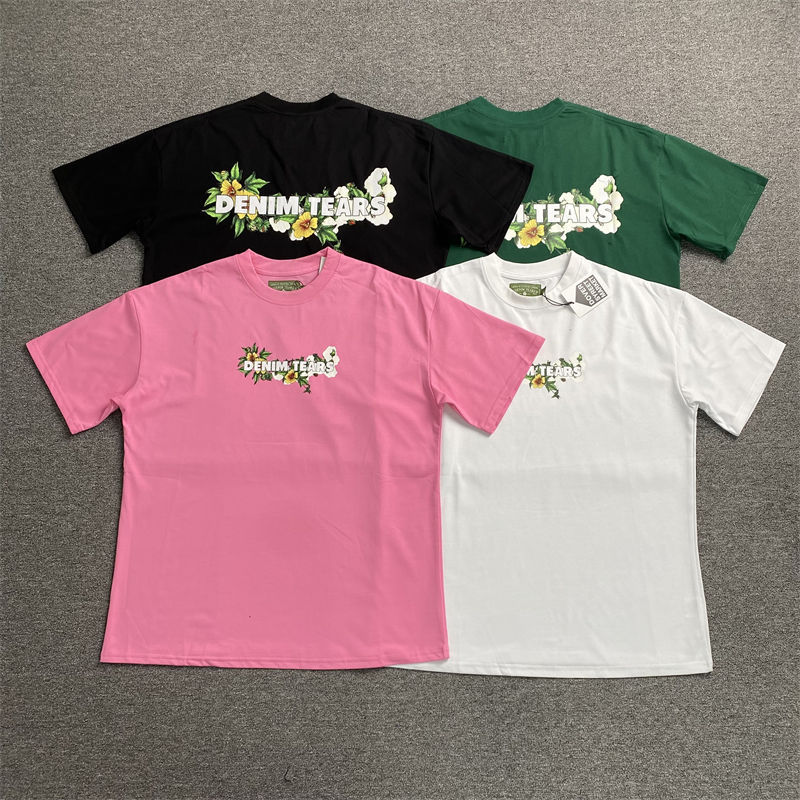 Denim Tears Floral Logo Tee