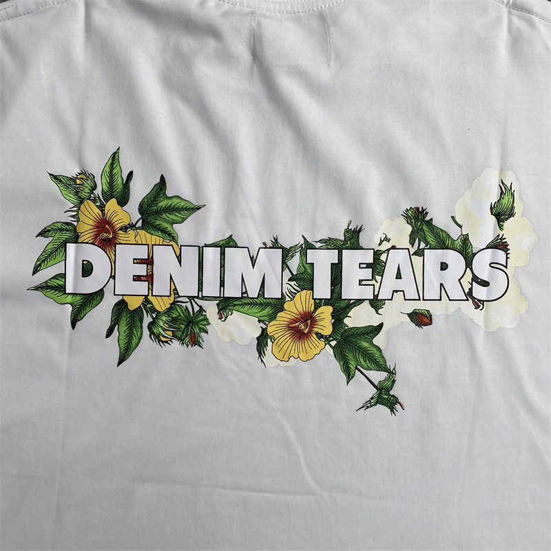 Denim Tears Floral Logo Tee