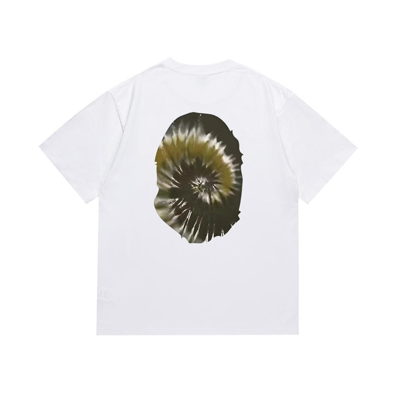BAPE Tie Dye Big Ape Head Tee