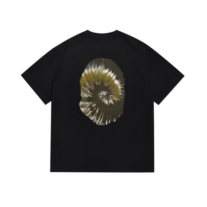 BAPE Tie Dye Big Ape Head Tee