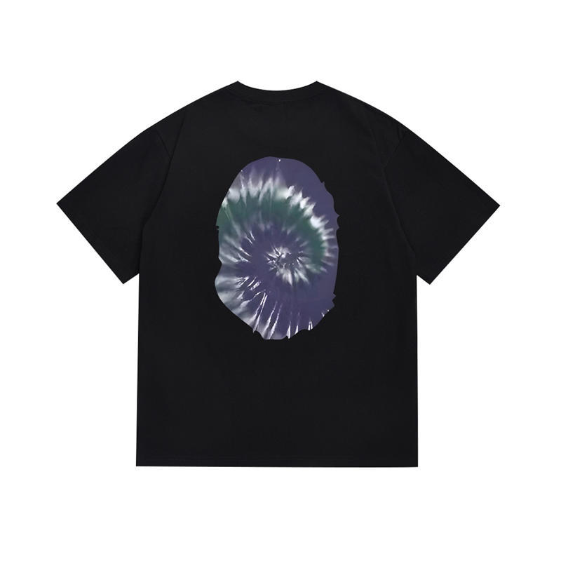 BAPE Tie Dye Big Ape Head Tee