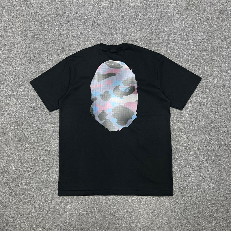 BAPE Grid Camo Big Ape Head Tee