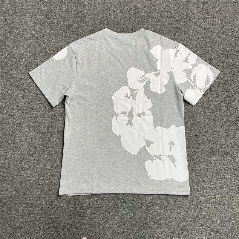 Denim Tears Big Cotton Wreath T-shirt and Sweat Shorts
