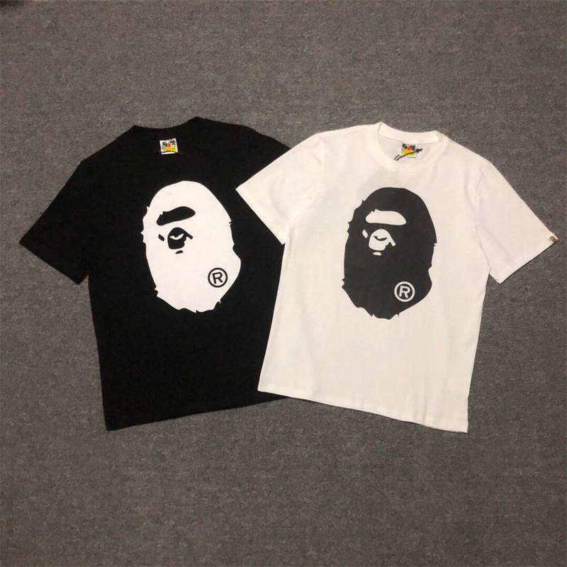 BAPE Bicolor Big Ape Head Tee