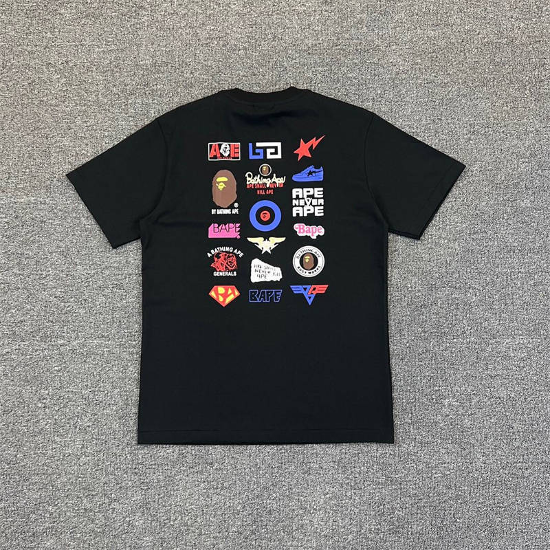 BAPE Multi Logo Tee