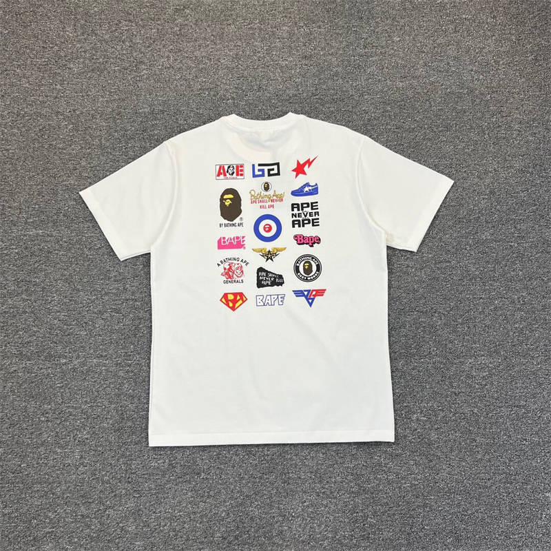BAPE Multi Logo Tee