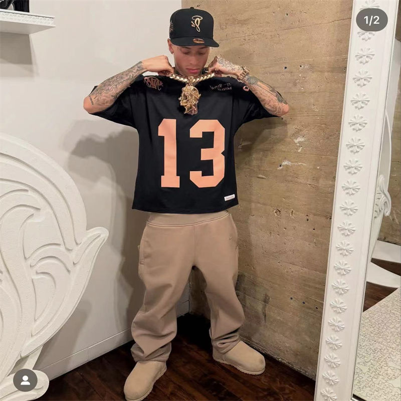 Syna World x NFL x Mitchell & Ness CRG Jersey Wearing Effect