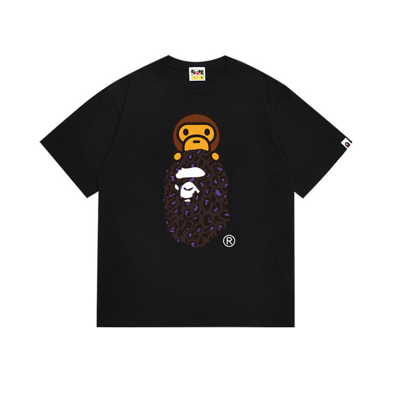 BAPE Leopard Milo On Ape Head Tee