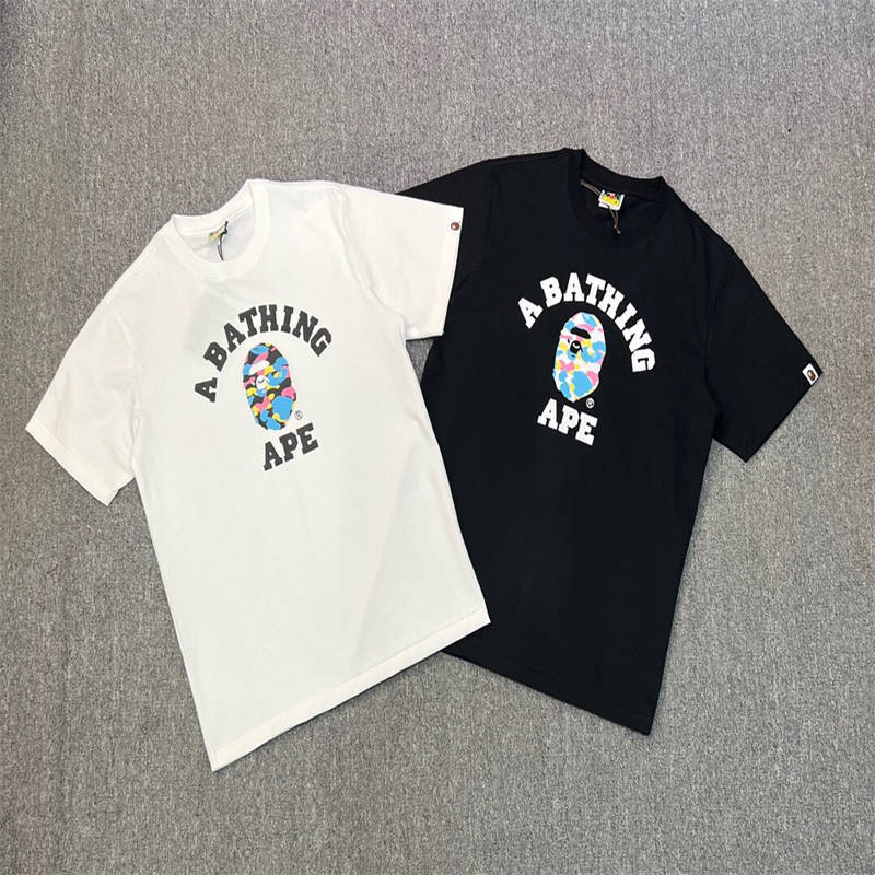BAPE New Multi Camo College Tee