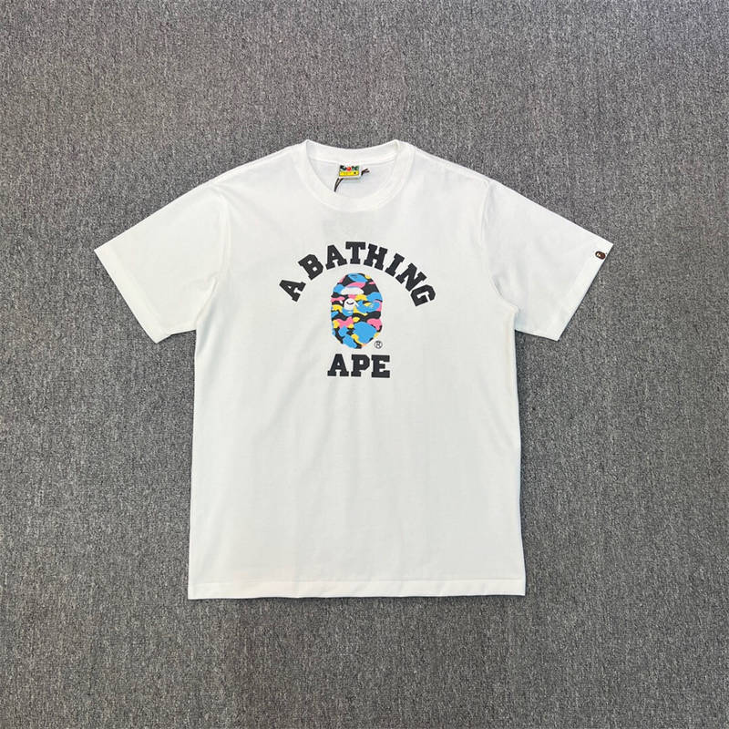 BAPE New Multi Camo College Tee