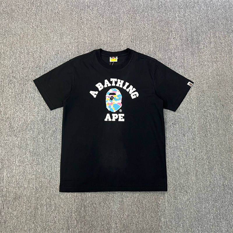 BAPE New Multi Camo College Tee