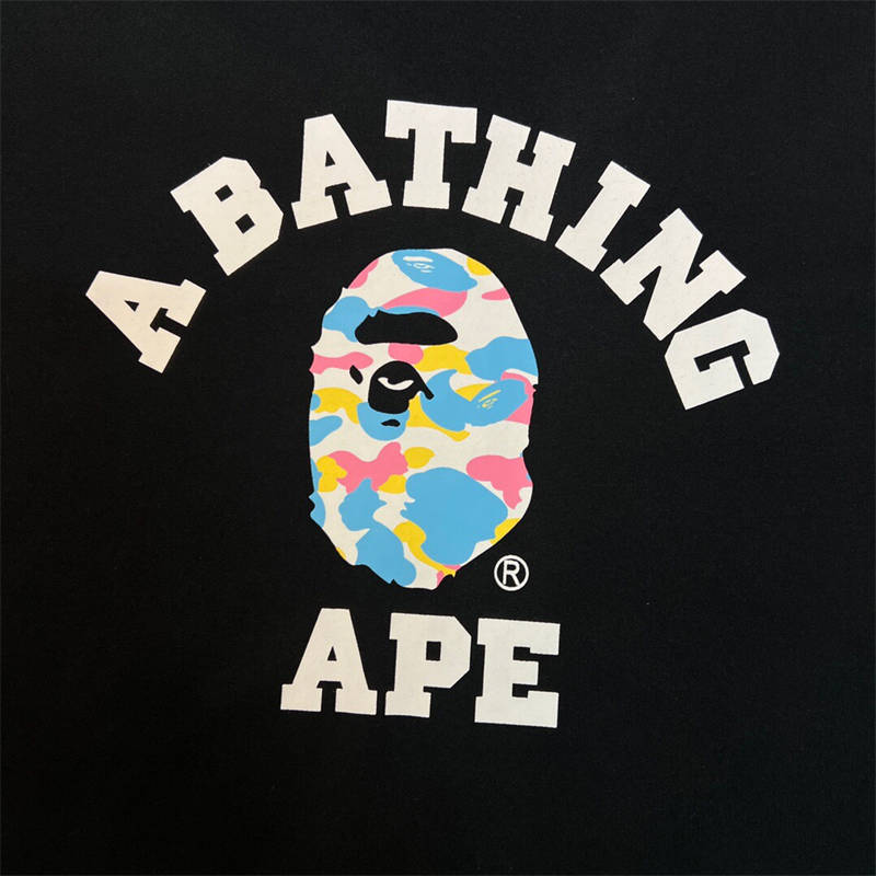 BAPE New Multi Camo College Tee