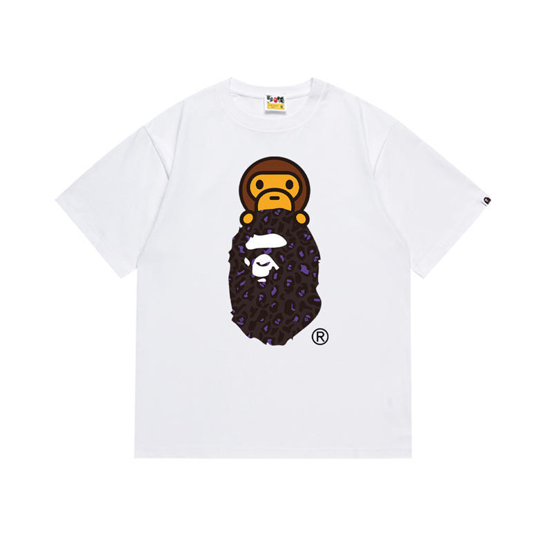 BAPE Leopard Milo On Ape Head Tee