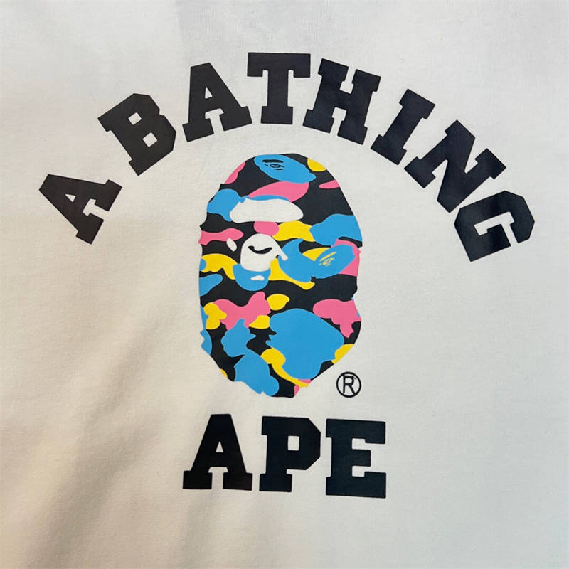 BAPE New Multi Camo College Tee