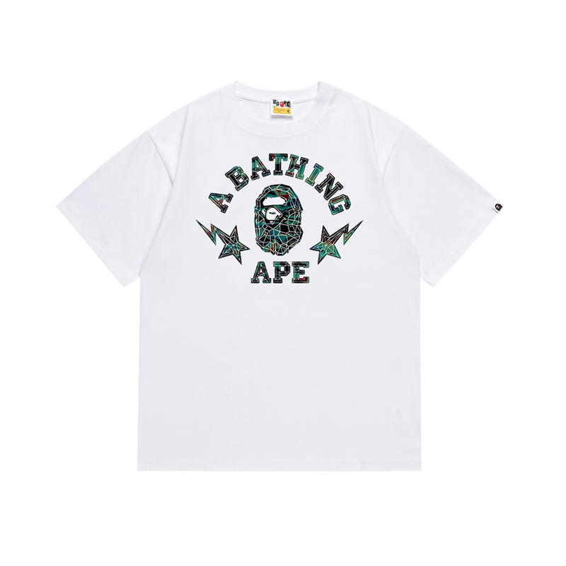 BAPE Thermography Polygon College Tee
