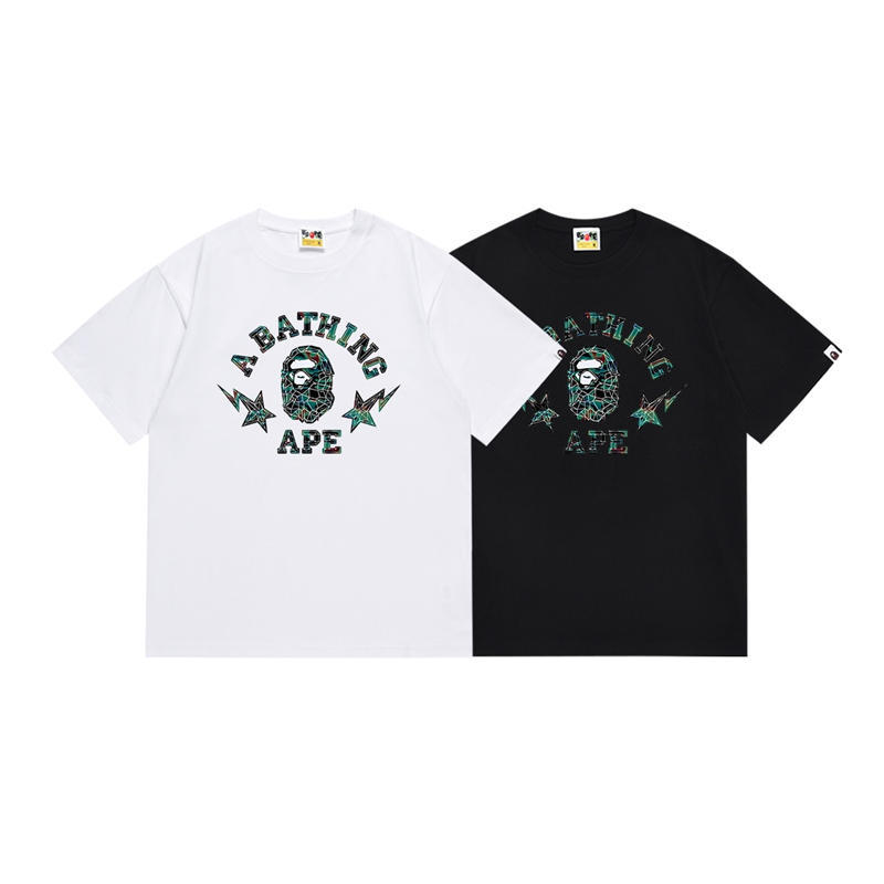 BAPE Thermography Polygon College Tee