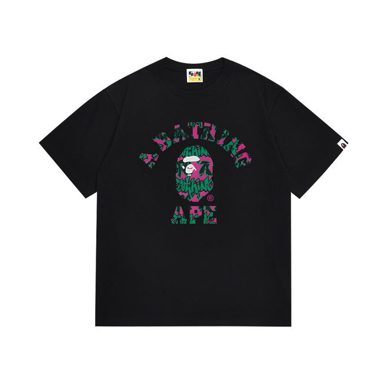BAPE Graffiti Pattern College Tee