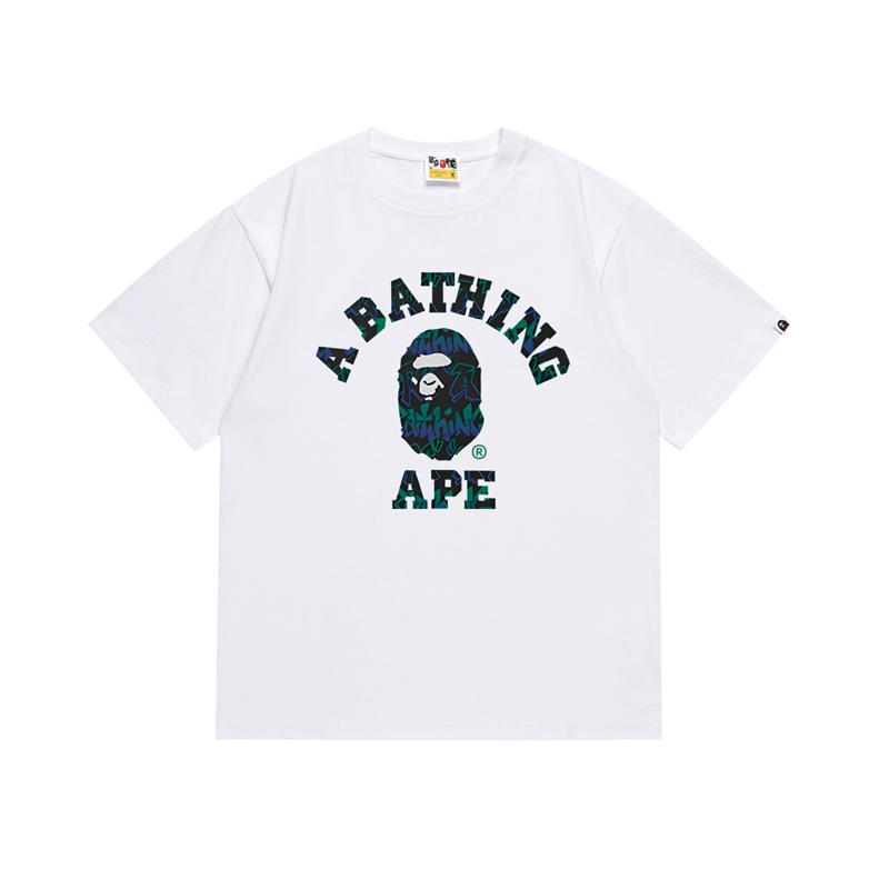 BAPE Graffiti Pattern College Tee