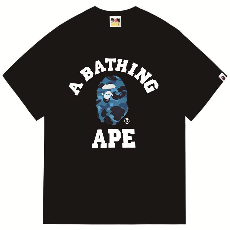 BAPE Grid Camo College Tee