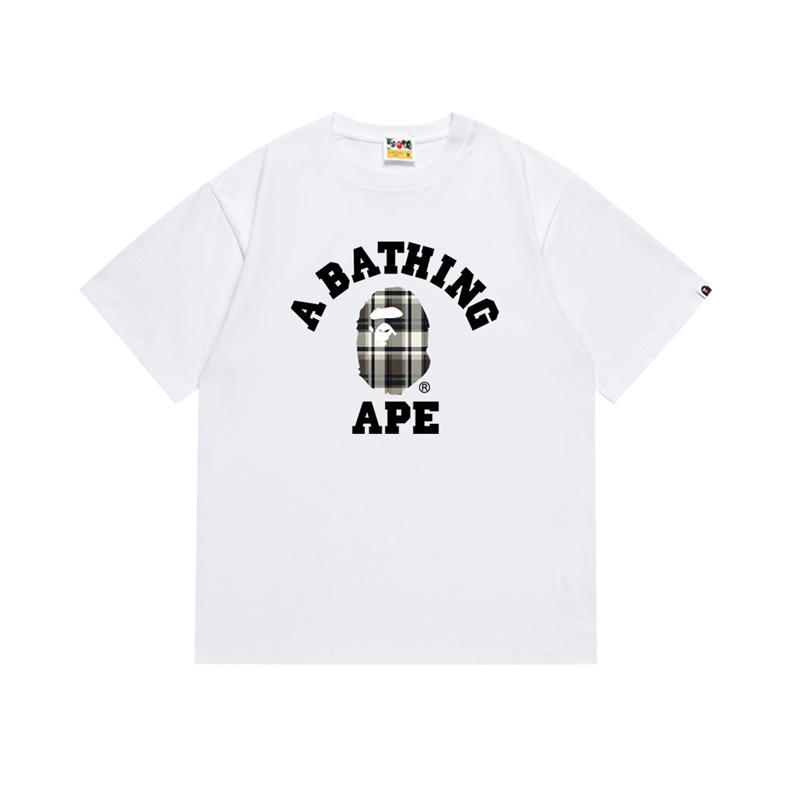 BAPE Check College Tee