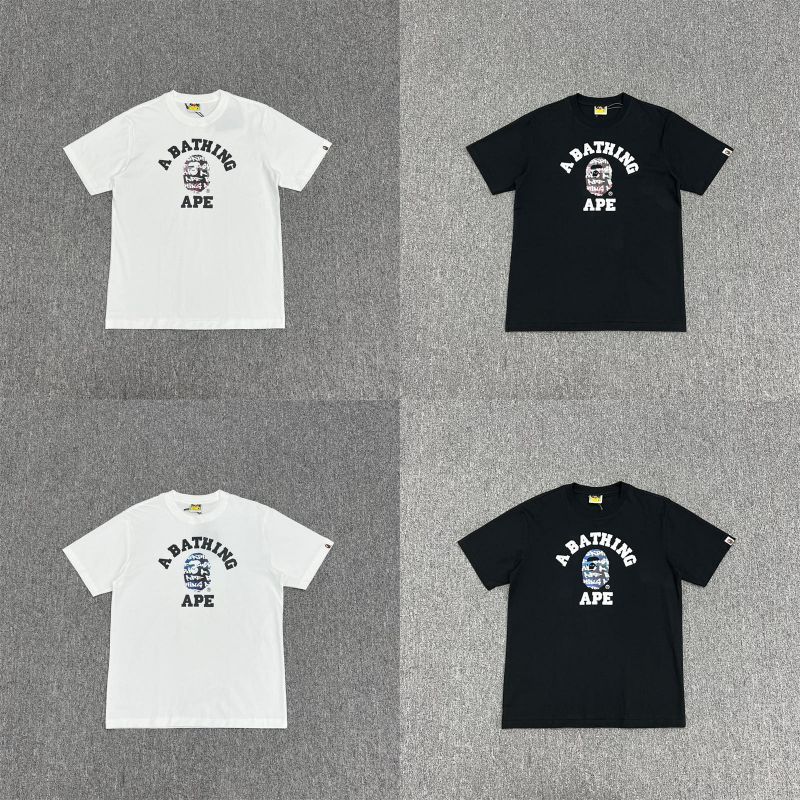 BAPE Graffiti Check College Tee