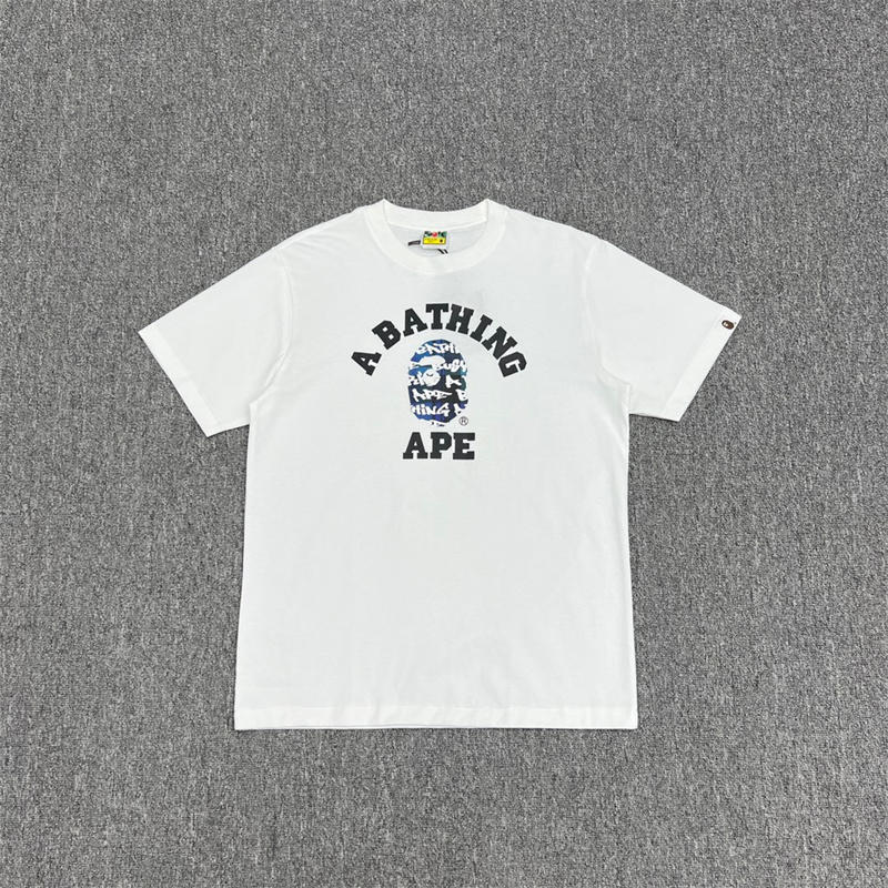 BAPE Graffiti Check College Tee