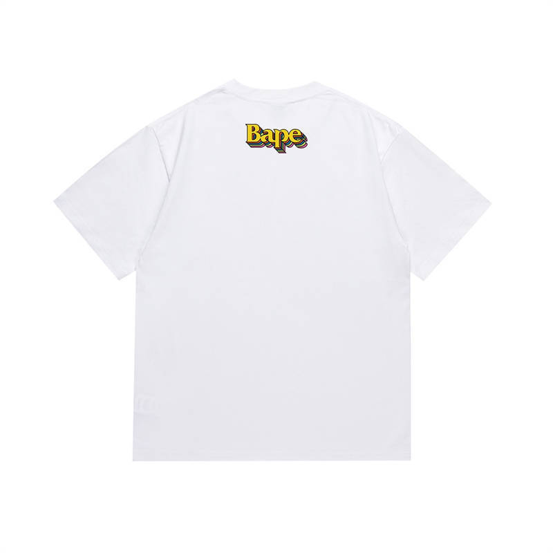 BAPE Multi Color Ape Head Tee