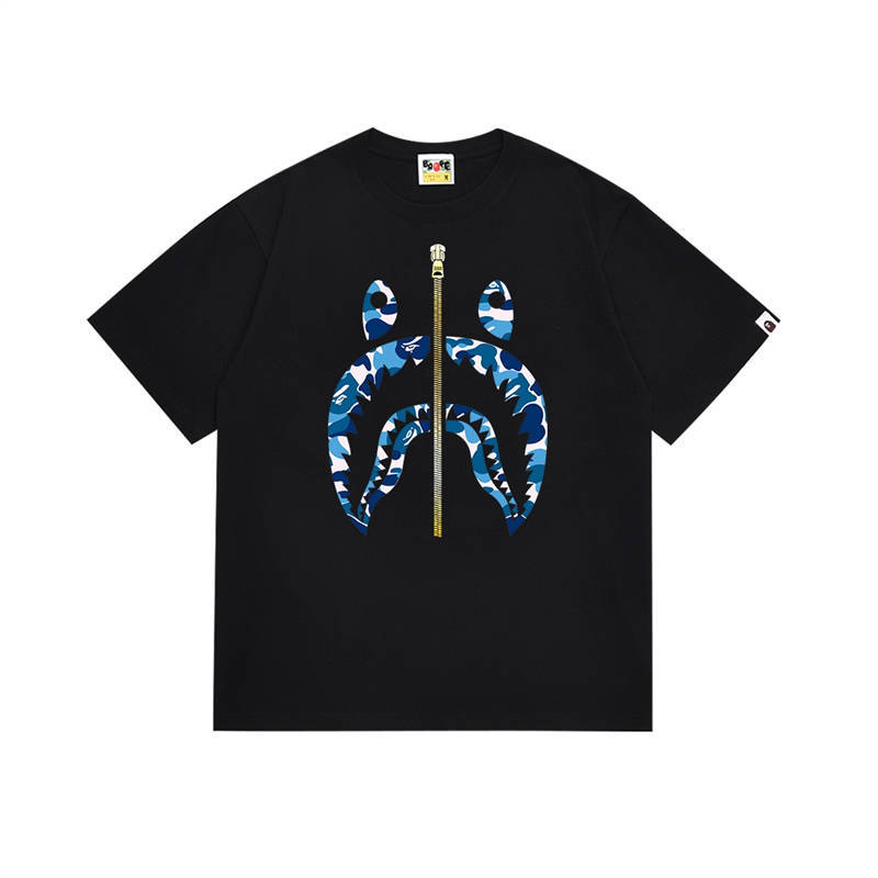 BAPE A Bathing Ape ABC Camo Shark Tee