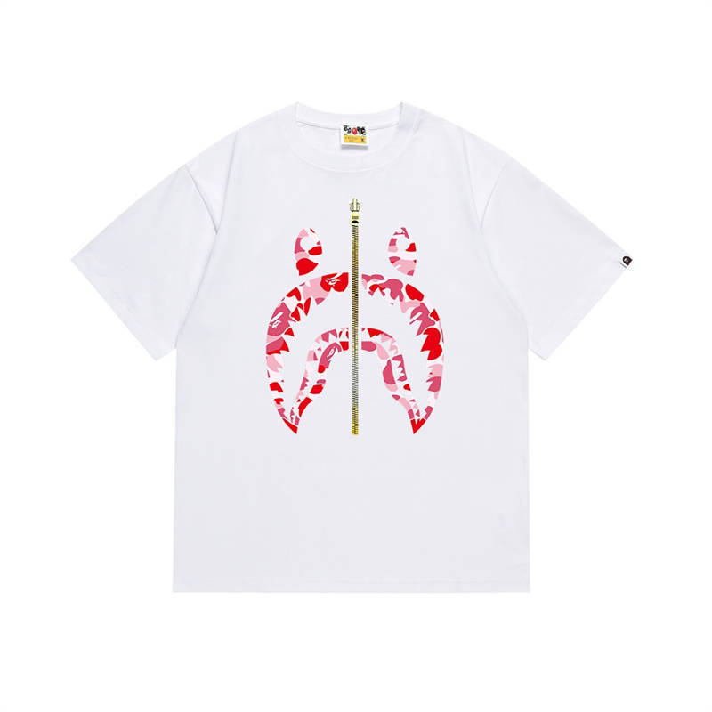 BAPE A Bathing Ape ABC Camo Shark Tee