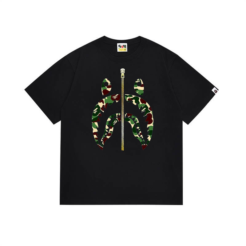 BAPE A Bathing Ape ABC Camo Shark Tee