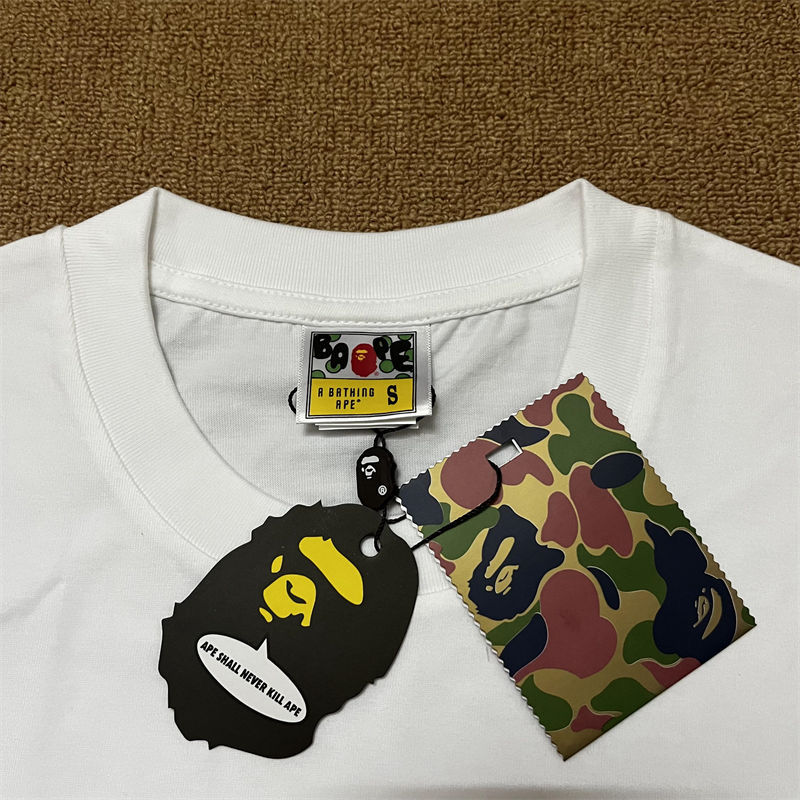 BAPE A Bathing Ape Check By Bathing Tee