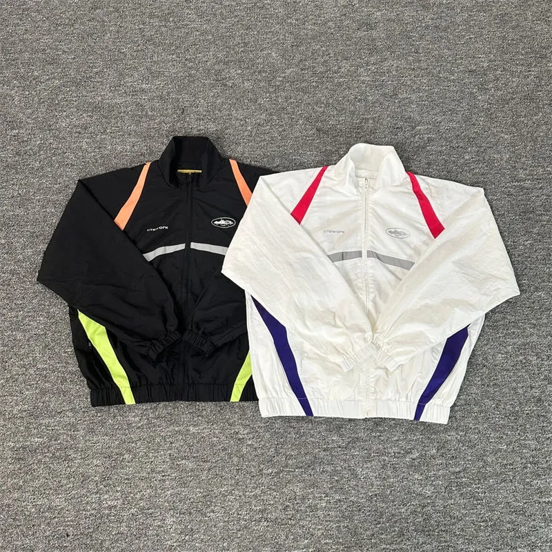 Corteiz Gradient Litework jackets showing contrasting color-block panels