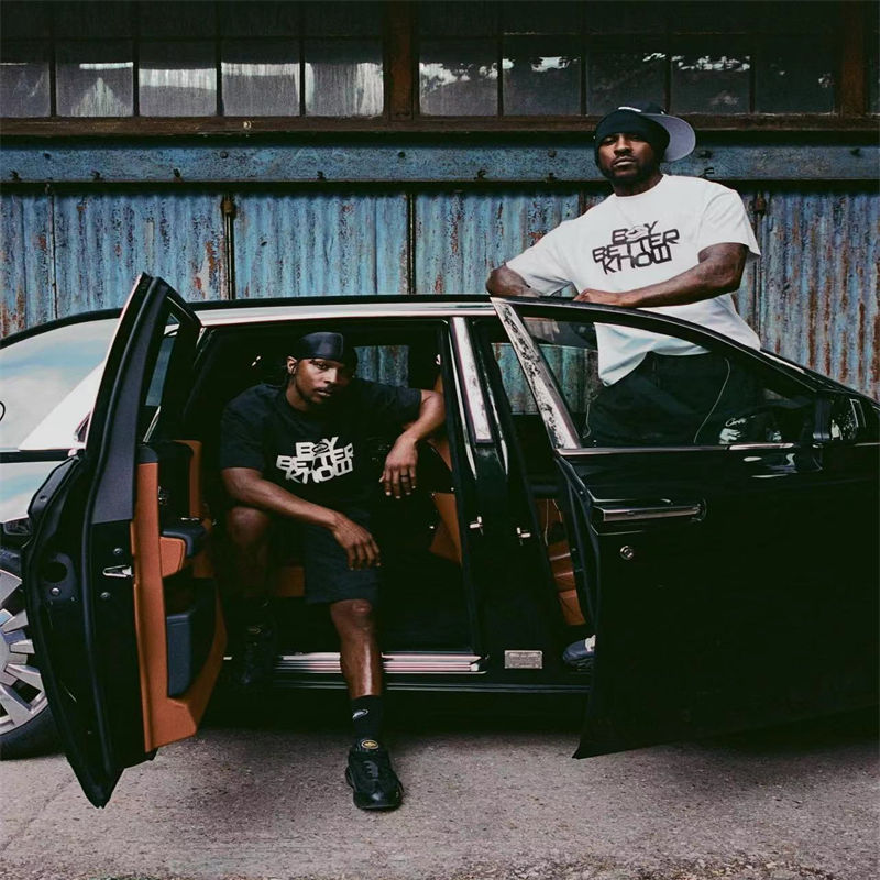 Corteiz BBK Alcatraz Tee Wearing Effect