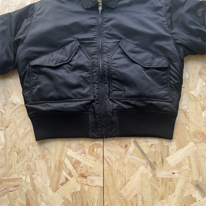 Corteiz Alcatraz Bomber Jacket - Black Embossed