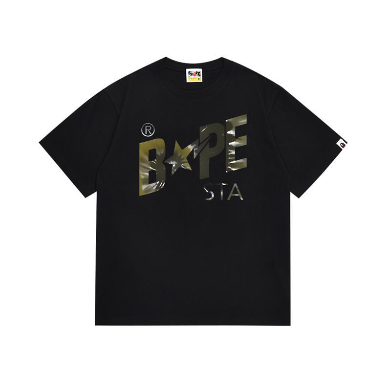 BAPE Tie Dye Bape Sta Logo Tee
