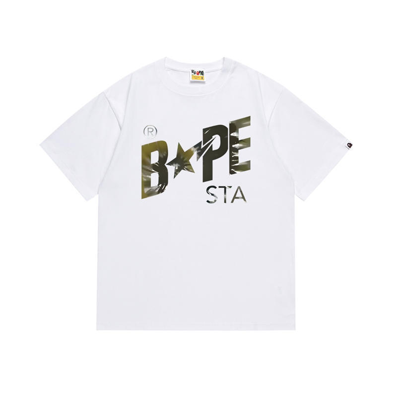 BAPE Tie Dye Bape Sta Logo Tee