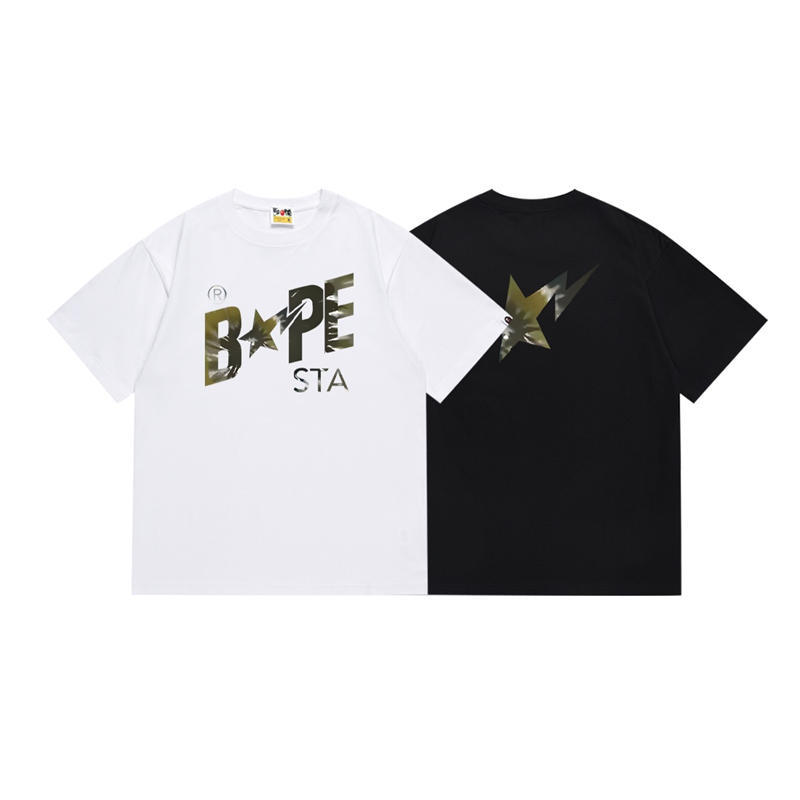 BAPE Tie Dye Bape Sta Logo Tee