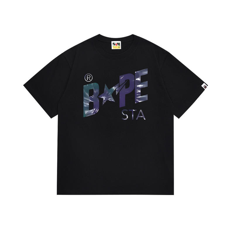 BAPE Tie Dye Bape Sta Logo Tee