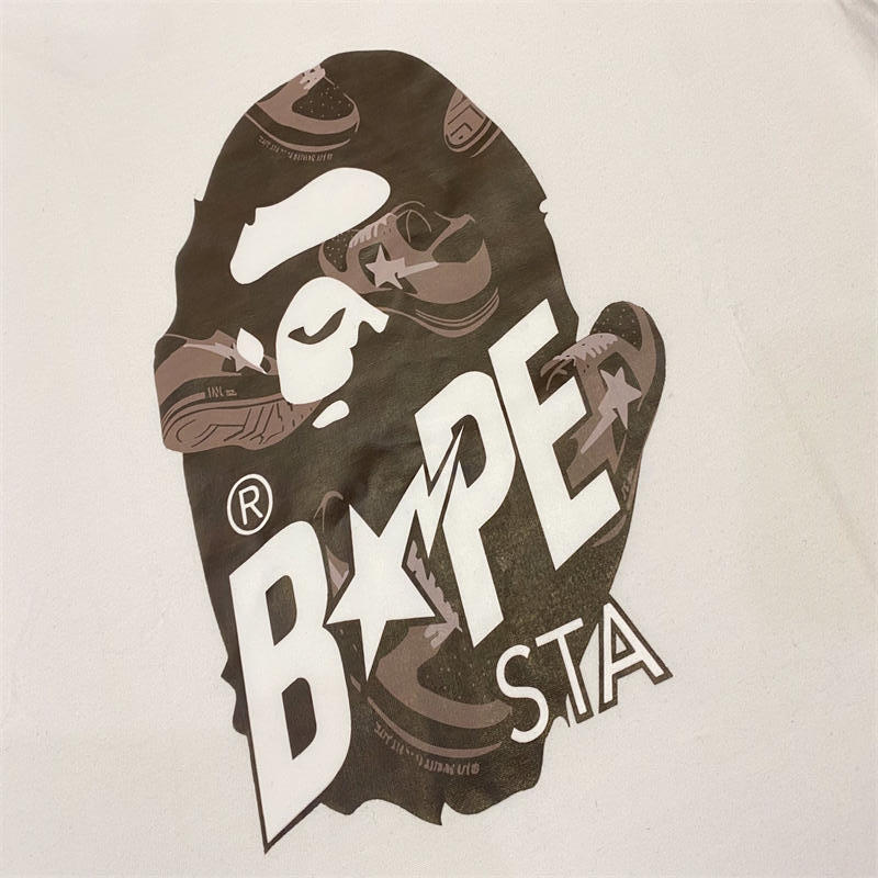 BAPE Random Bape Sta Ape Head Relaxed Tee