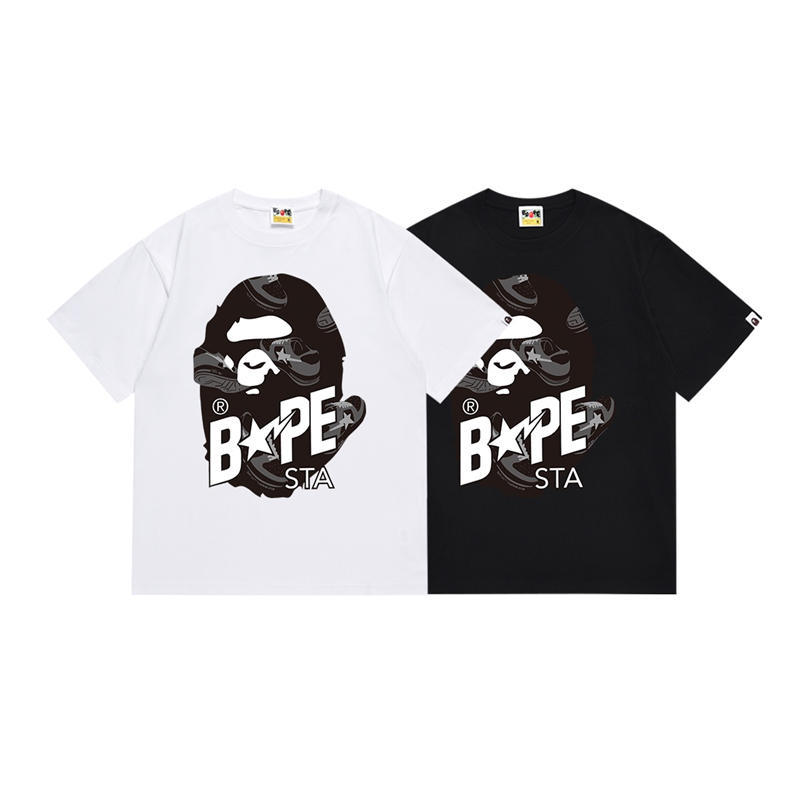 BAPE Random Bape Sta Ape Head Relaxed Tee
